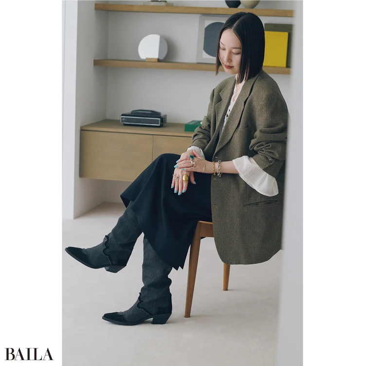 スタイリスト　山㟢静香さん