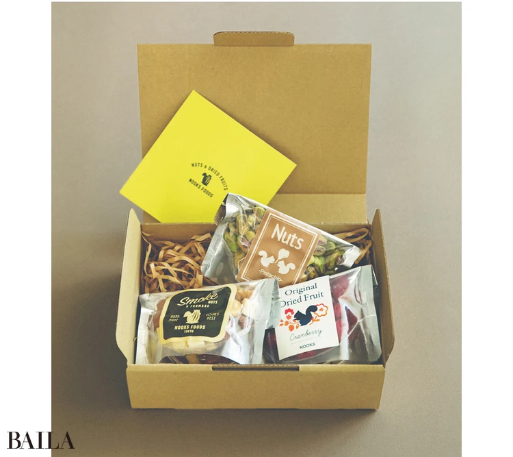 NOOKS FOODSのナッツ詰め合わせ