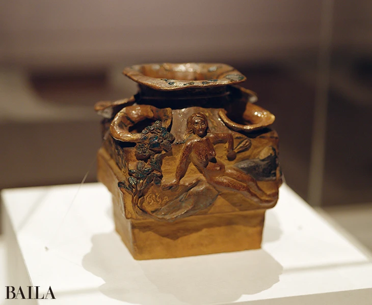 ポール・ゴーガン《クレオパトラの壺》  1887-1888年