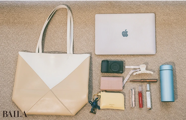 「誕生日に購入した『ロエベ』のトート