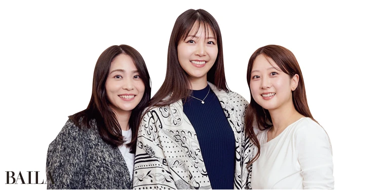 森 由佳さん　山川京香さん　水谷茉由さん