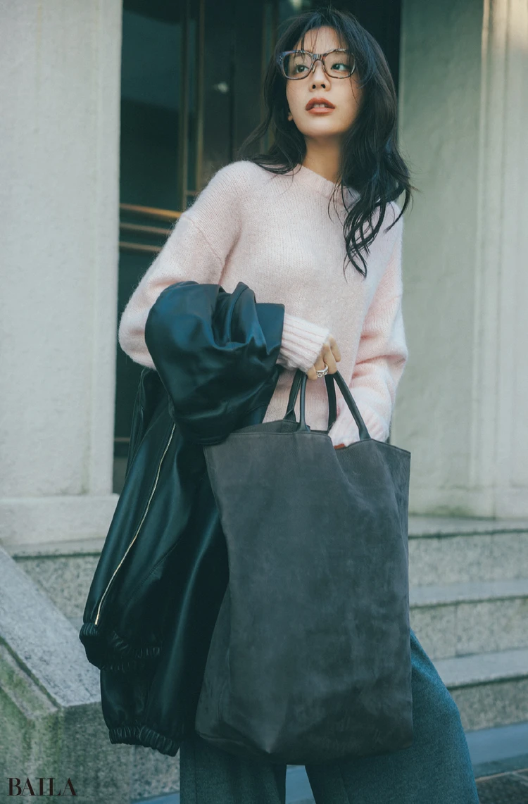 【大きいサイズの「定番トート」4選】今買うべきバッグは巨大なトート！こなれ感急上昇_2