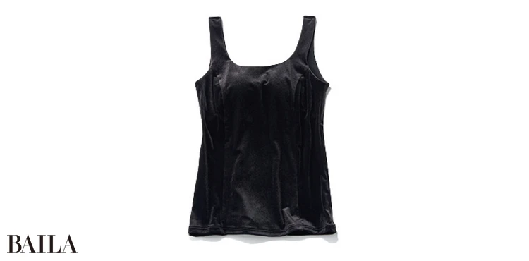 タンクトップ￥7150／ブラデリス