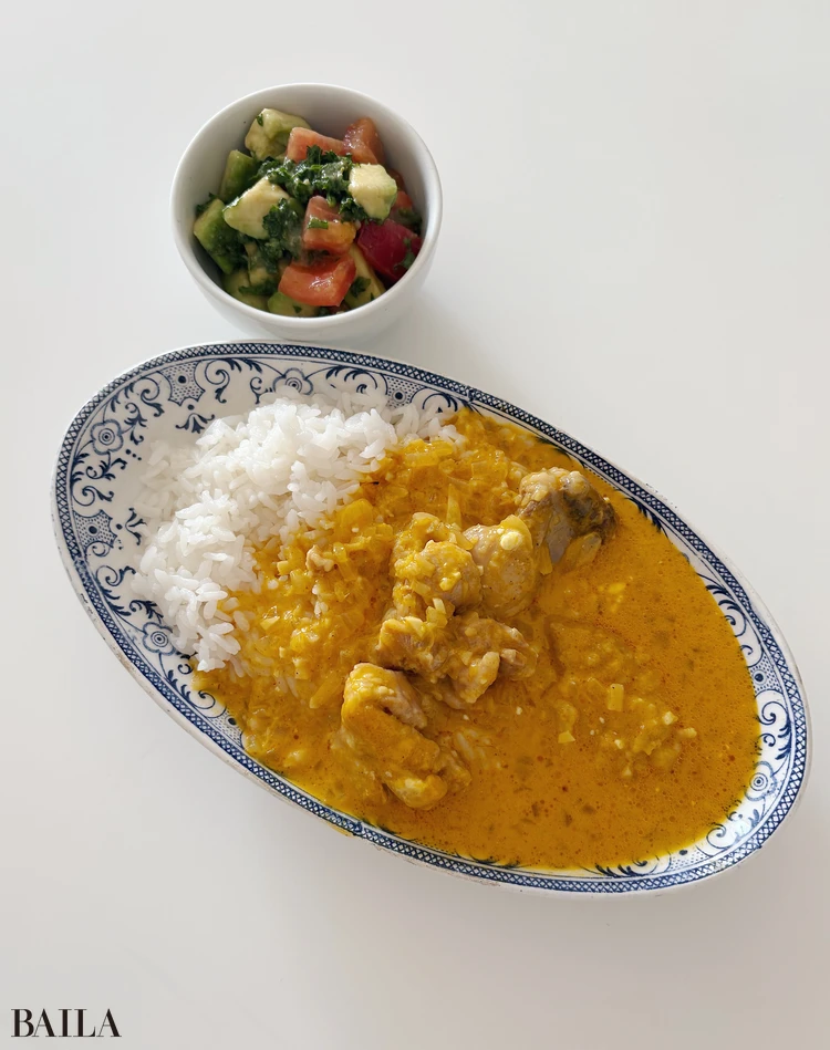 長谷川あかり にんじんクリームチキンカレー 献立