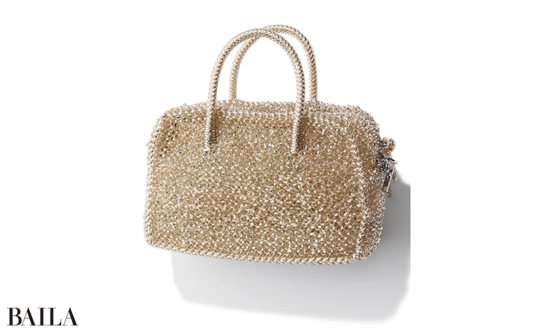 バッグ（11×18×7、チェーンショルダーつき）￥59400／アンテプリマジャパン（アンテプリマ/ワイヤーバッグ）