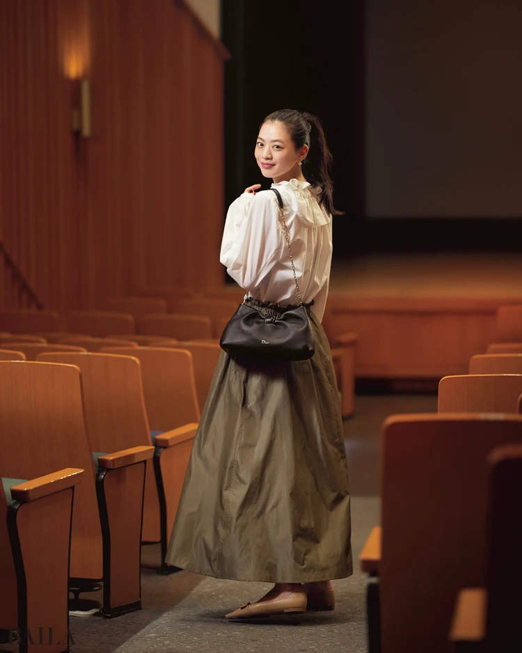 3月6日（金）のコーデ 　松木育未　バッグコーデ