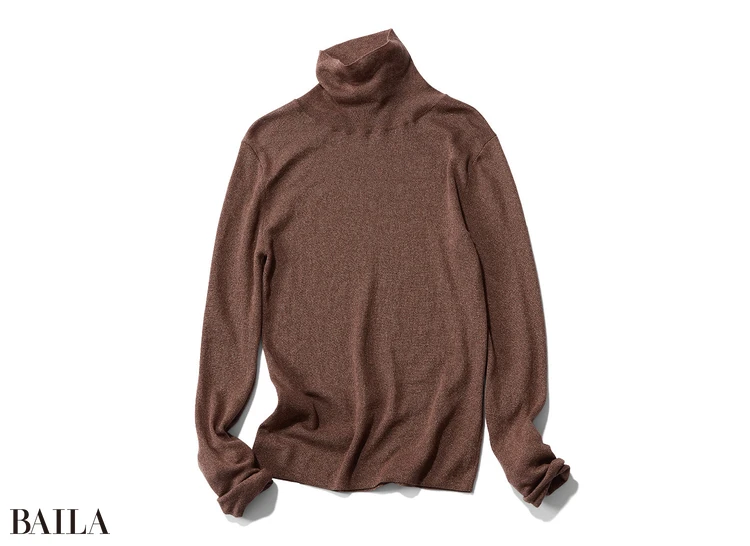 ニット￥15400／ワールド プレスインフォメーション（インディヴィ）