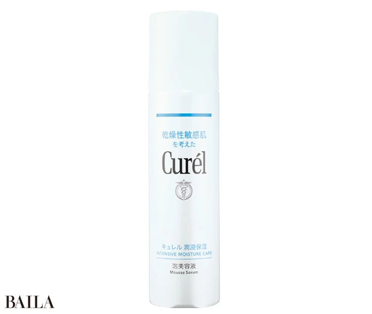 キュレル 潤浸保湿 泡美容液(医薬部外品) 120g ¥3850(編集部調べ)/花王
