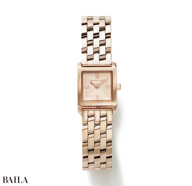 「MICRO GEORGIE」(RGケース&ブレスレット/H20×W20mm/クォーツ)¥41800/マイケル・コース カスタマーサービス(マイケル・コース)