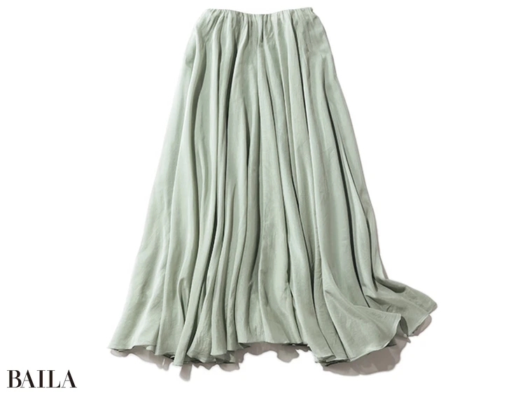 ミントフレアスカート