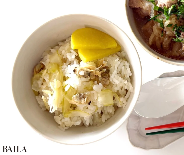 長谷川あかり 豚肉と切り干し大根、はるさめのおろしれんこん煮込み 献立