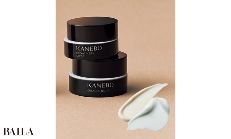【KANEBO】(上)クリーム イン デイⅡ・(下)クリーム イン ナイト Ⅱ