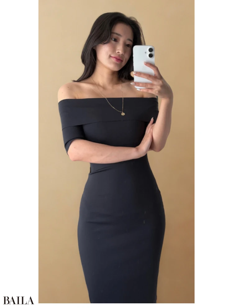 「2年後、今の私です。憧れだった砂時計フォルムに、今のところ“目標の50%”まで達しました!」(門さん)