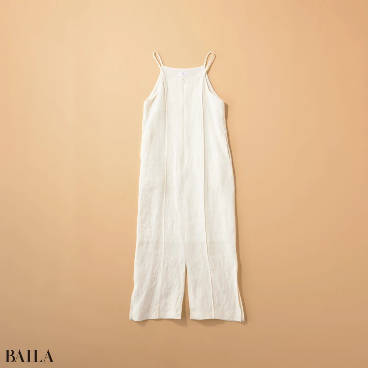 セピエのキャミワンピース