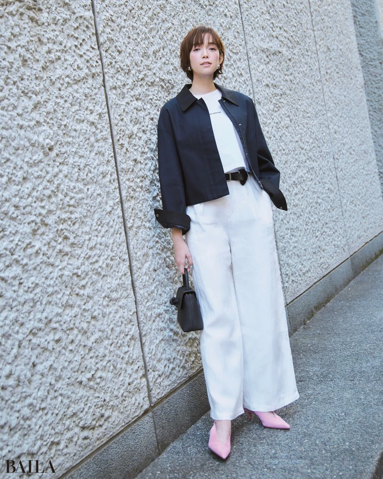 佐藤栞里　パンツコーデ