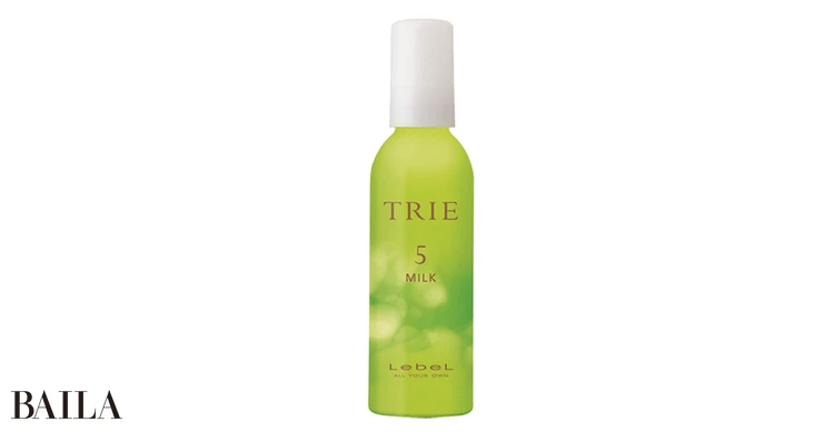 トリエ ミルク 5 140㎖ ¥1650(サロン専売)/タカラベルモント(ルベル)