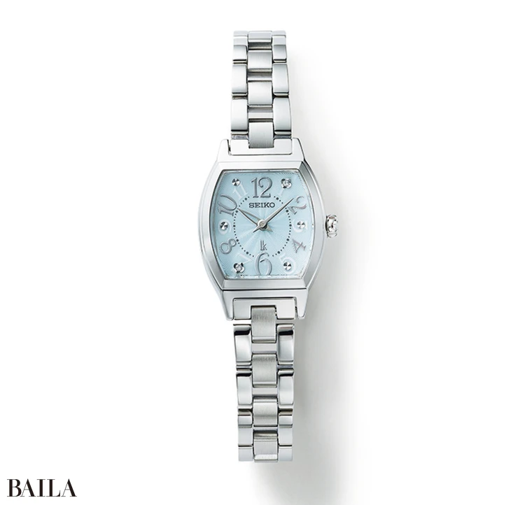 「SSWA011」(SS、DIA入りケース&ブレスレット/H29.2×W21.0mm/クォーツ/10気圧防水)¥60500/セイコーウオッチお客様相談室(セイコー ルキア)