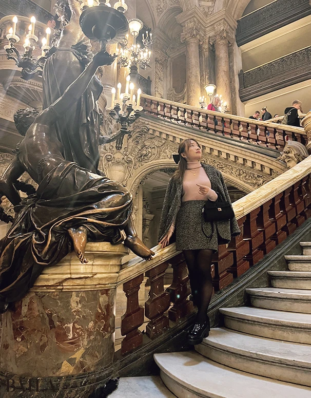 田辺優希さん (29歳) Jacket/ H&M Tops/ ánuans Skirt/ H&M