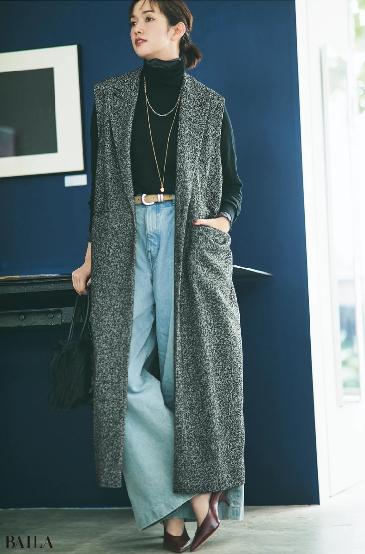 ジレ￥97900／インターリブ（サクラ）　