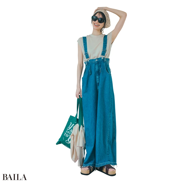 7月12日（土）のコーデ　佐藤晴美のパンツコーデ