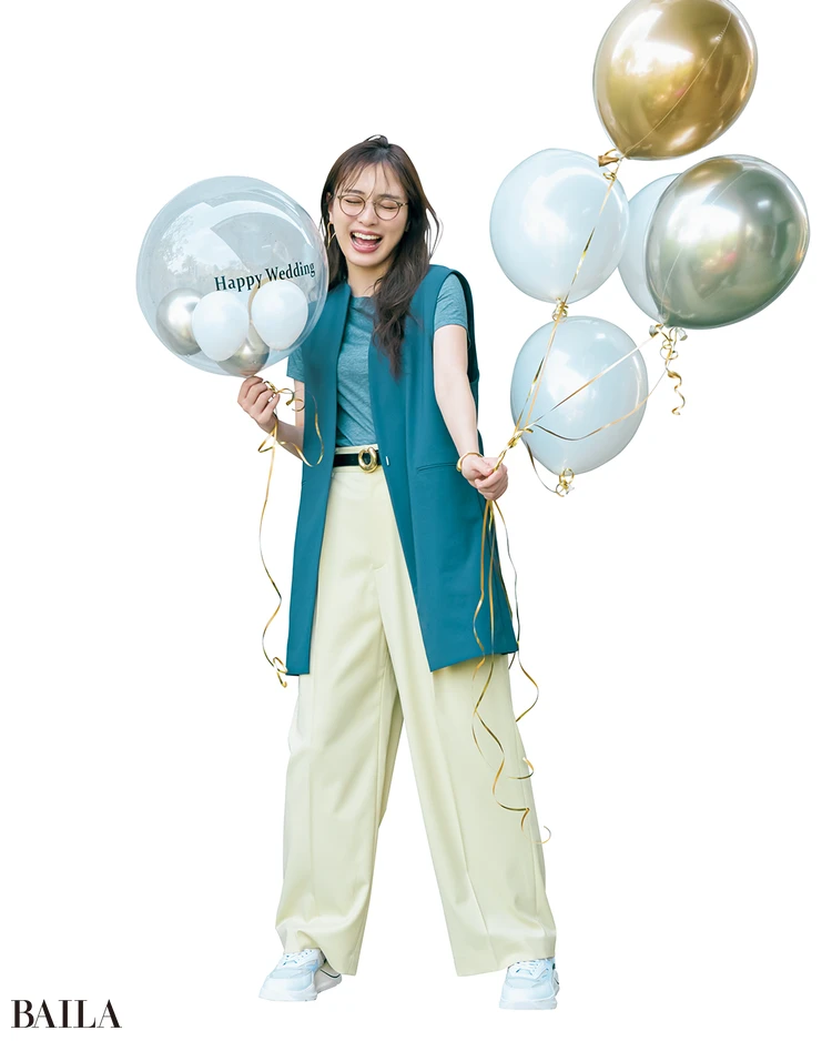 内田理央　パンツコーデ