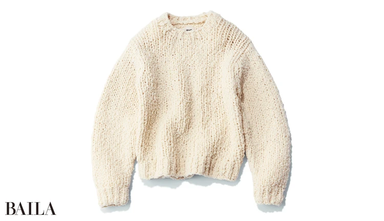 ざっくりニット