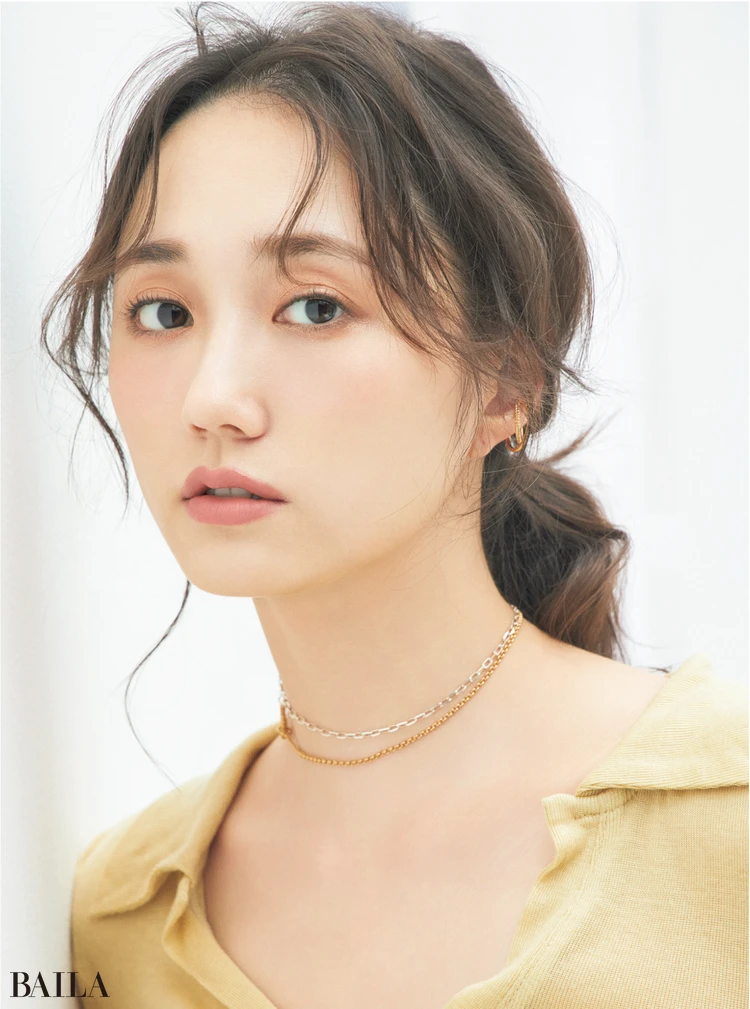 ほのかな血色が巡る旬の表情が即完成