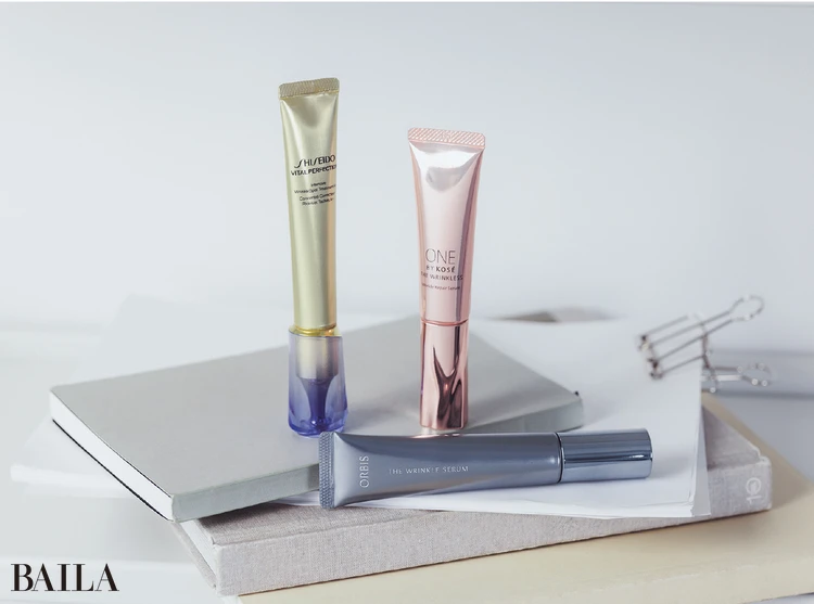 薬用のシワ改善コスメで「縦ジワ」を本気で消し去る