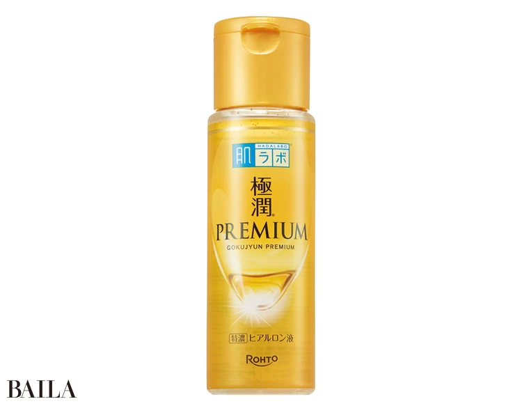 肌ラボ 極潤プレミアム ヒアルロン液 170㎖ ￥990（編集部調べ）／ロート製薬