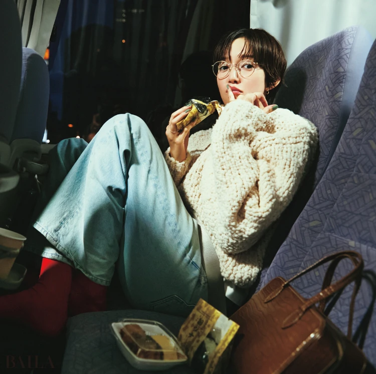 チェックパンツ-3