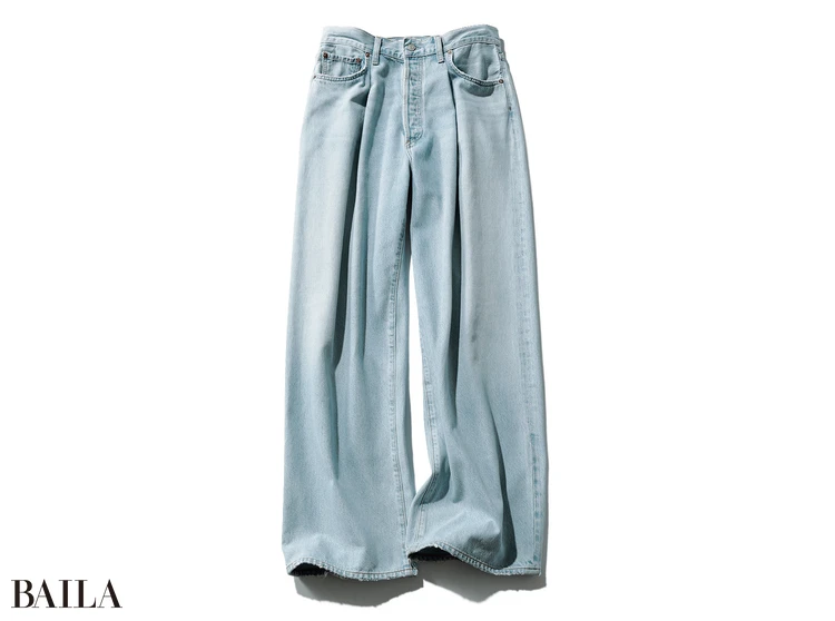 タックバギーデニム