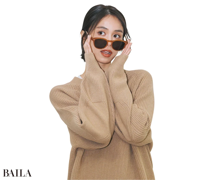 ジーユーのメンズニット