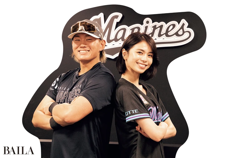 山本大斗選手と佐藤晴美