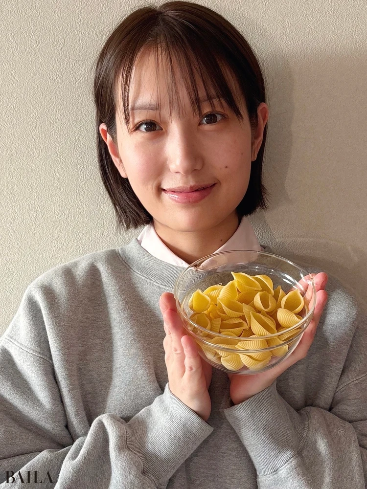 長谷川あかり レシピ 鱈とキャベツのオレンジ煮込みショートパスタ