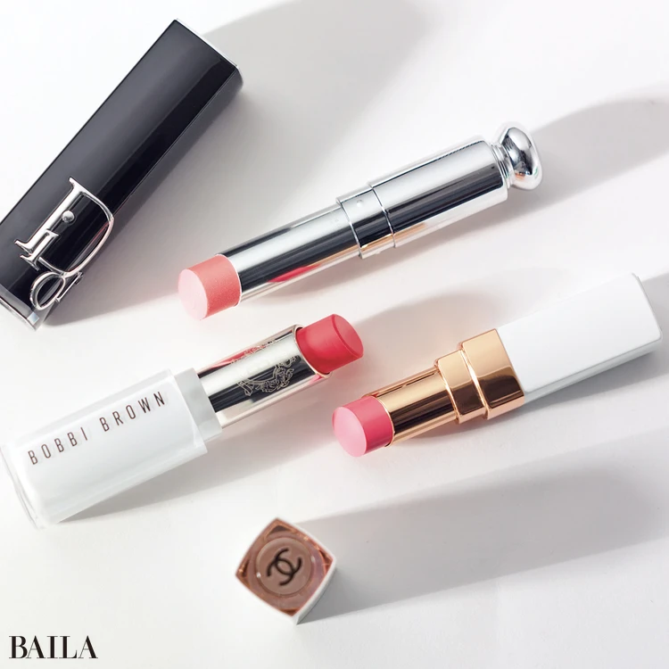 恋の気配にピンクリップ