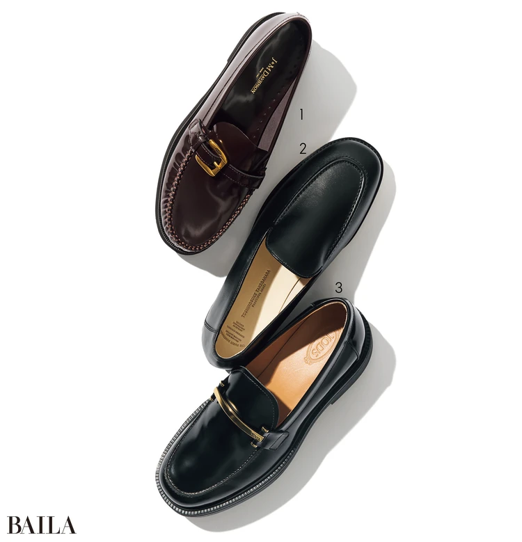 きれいめ派に刺さる「ローファー」3足