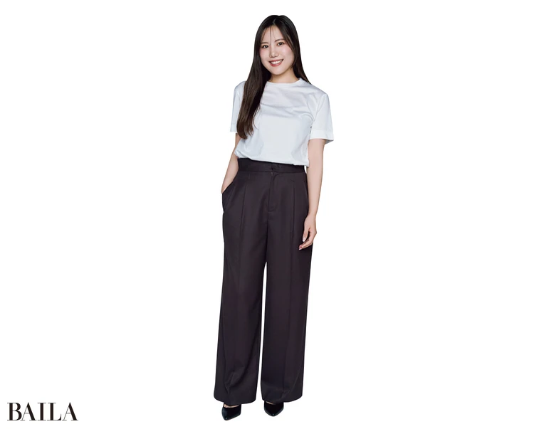 中村萌々さん・162㎝