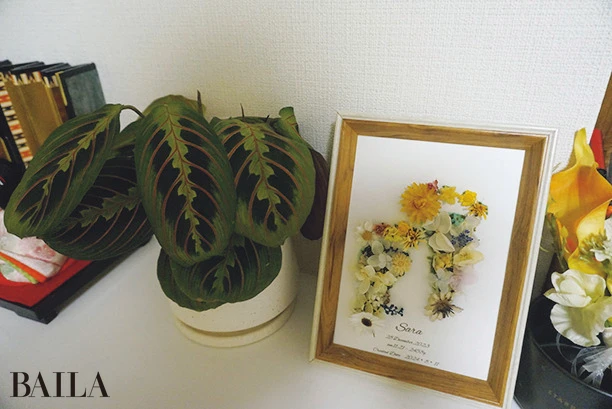 「どこか寂しい……と感じていたカウンターがあか抜けた雰囲気 に。夏に花を咲かせられるよう、丁寧に育てたい!」(勝本さん)