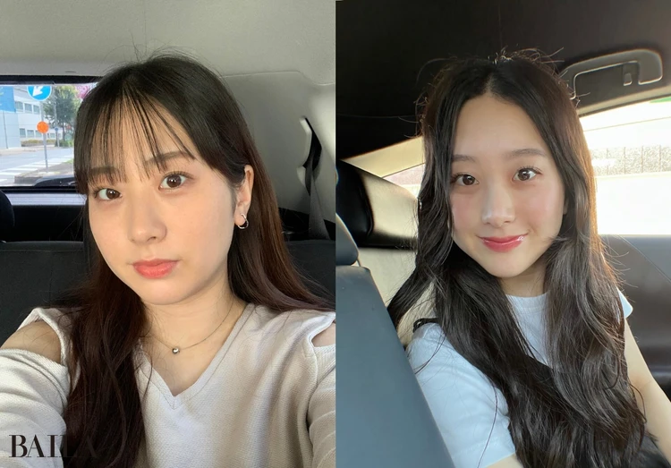 スーパーバイラーズ水谷茉由さんの8キロやせたダイエットBefore＆After　顔