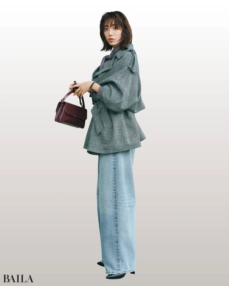 1月30日（金）のコーデ 　土屋はずき　パンツコーデ