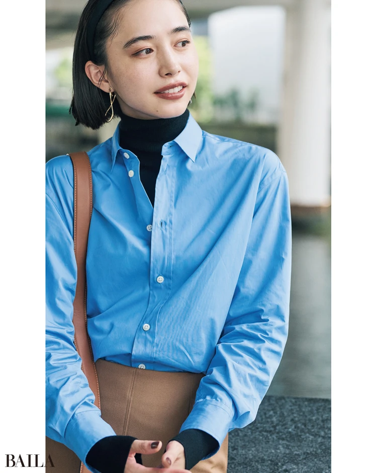 黒タートルニット-4