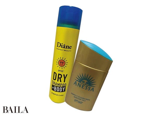 土佐李穂さん 日焼け止め