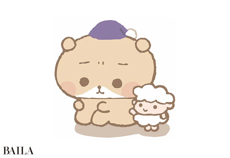 夜ふかしくまのネムー。