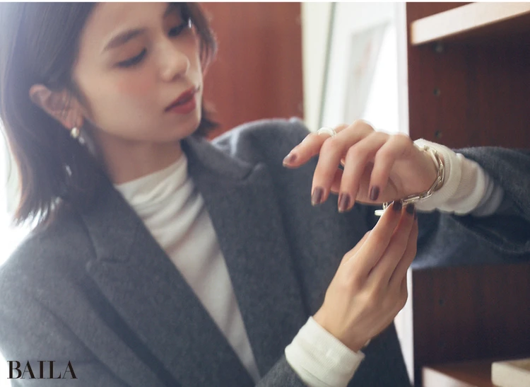  玄関には作り置きアクセを。おかげで＂可愛い＂仕上げを忘れずにいられる