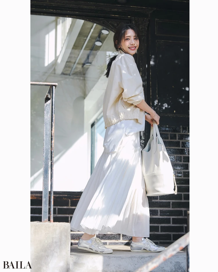 貴島明日香 スニーカーコーデ