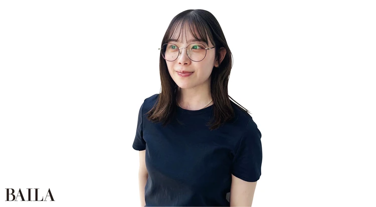 『Zoff』のクリアサングラス
