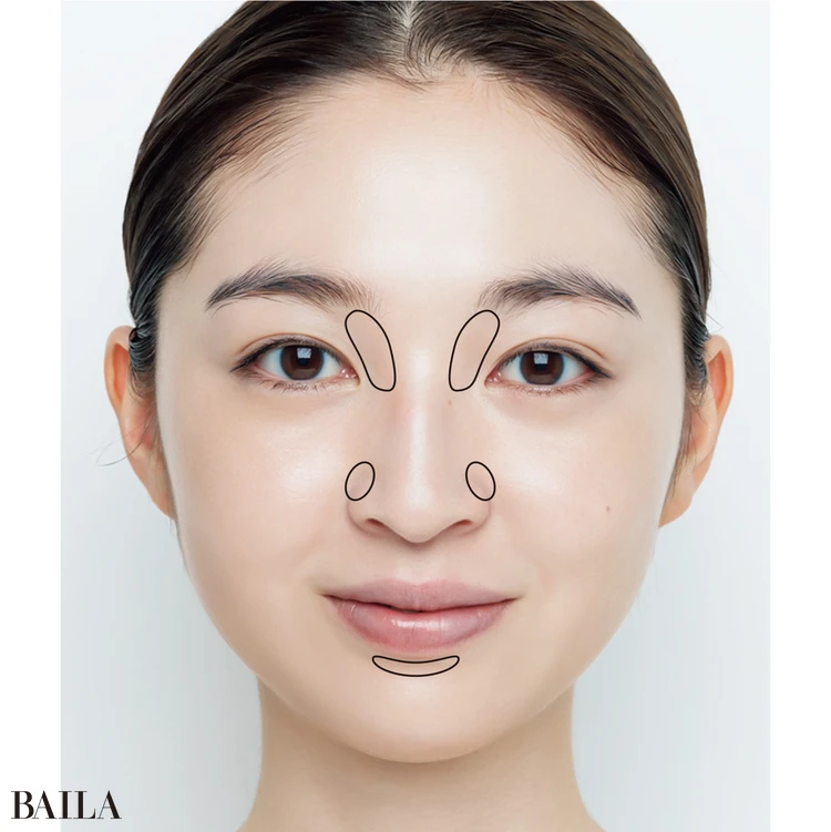 影が欲しいところに 自然なシェードをプラスできます