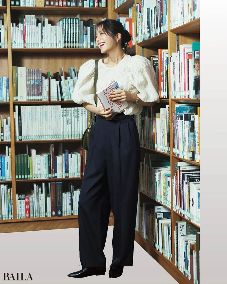 1月28日（水）のコーデ　貴島明日香　パンツコーデ