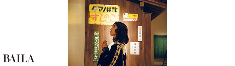 市川紗椰さん　角川武蔵野ミュージアムで『昭和100年展』ほかをご案内