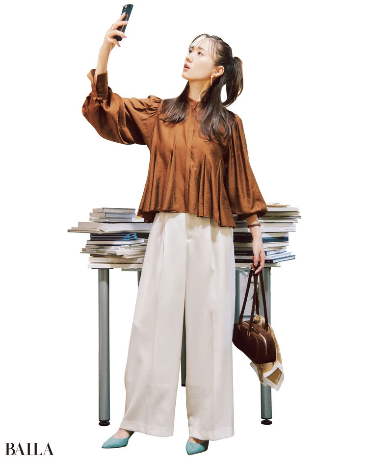 《Day7》色のコントラストでコーデに緩急を。ニシダ先生ってば連絡とれないと思ったら、競馬してるじゃない!(怒)